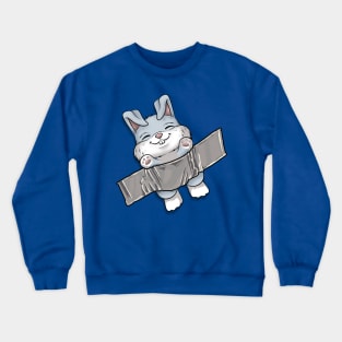 rabbit cute funny pets lovers Crewneck Sweatshirt